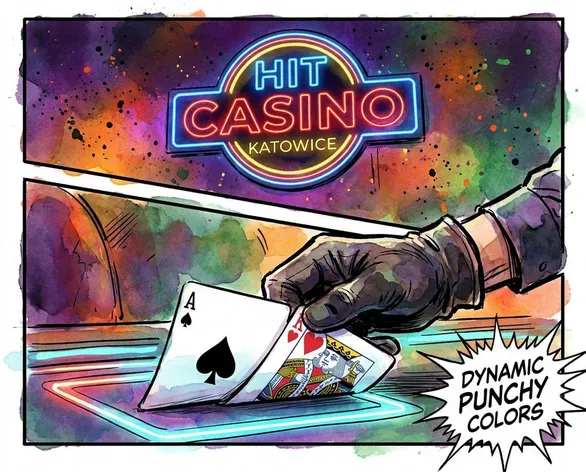 Gra w blackjacka online (Hit Casino Katowice)